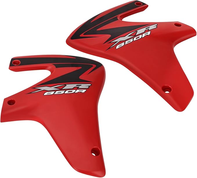 M MATI Left & Right Radiator Shroud for Honda XR650R 2000-2007 19072-MBN-A30ZA 19071-MBN-A30ZA 19072-MBN-A10ZA 19071-MBN-A10ZA