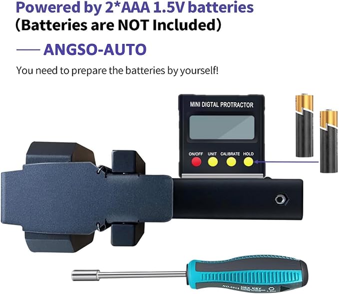 ADAS Calibration Dynamic ACC Positioning Tool for Eyeball Unit, Angso-auto Angle Leveling Tool Accessory for Auto