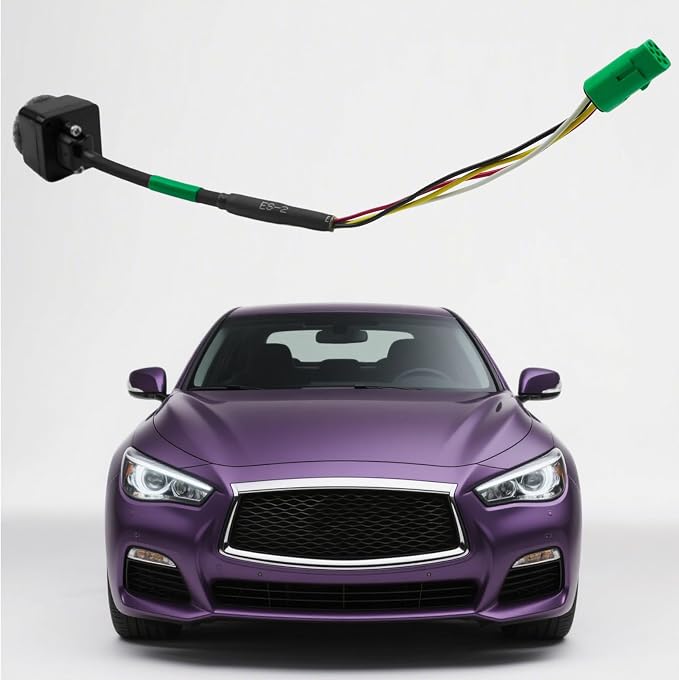 Side View Camera for Infiniti Q50 2.0L 3.0L 3.5L 2018-2019 Q60 2.0L 2018 | Replacement for 28419-5NA0A 284195NA0A,Fit for 3.0L 2018-2019,for QX50 2.0L 2019