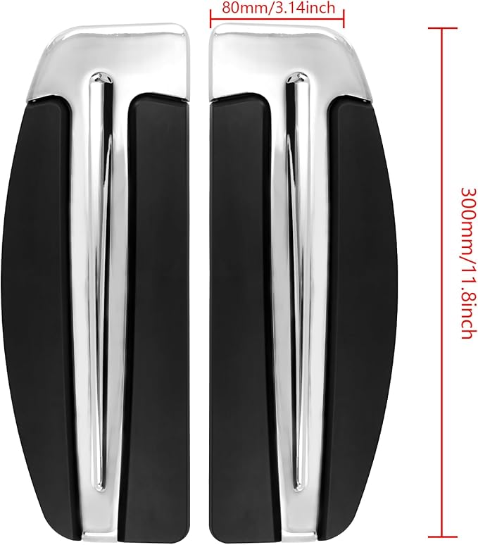 Motorcycle Front Rear Driver Passenger Floorboard Foot Pegs Kit Fit For Harley Touring Road King Electra Glide Street Glide Road Glide 1986-2025 Trike 2008-2025 Softail FL 1986-2017 FLD 2012-2016