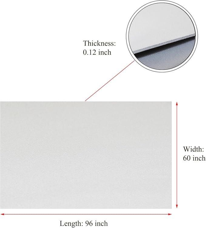 Suede Headliner with Foam Backing - Black Suede Headliner Material for Car/Truck/SUV/RV Roof, Home Repair/DIY Headliner Material Automotive Headliner (Beige, 96"×60“)