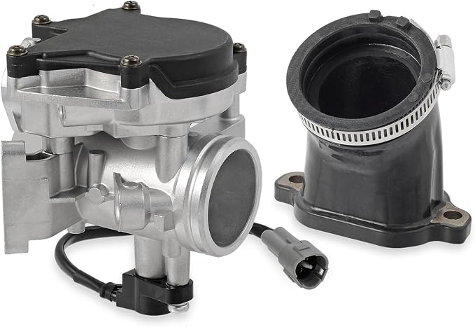 Throttle Body & Adapter For Polaris Ranger XP 700 6x6 4x4 EFI 2006 2007 2008 2009 Ranger Crew 700 2008-2009 1203160