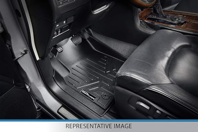 SMARTLINER Custom Fit Floor Mats 1st Row Liner Set for 2020-2025 Toyota Corolla