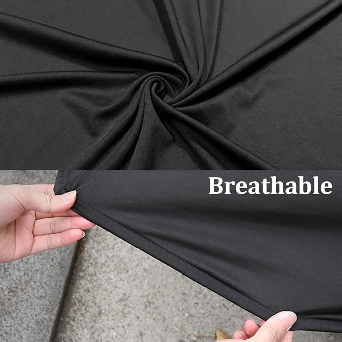 WinPower Indoor Motorcycle Cover Stretch Elastic Dustproof Covers for Motorbikes, 96inches