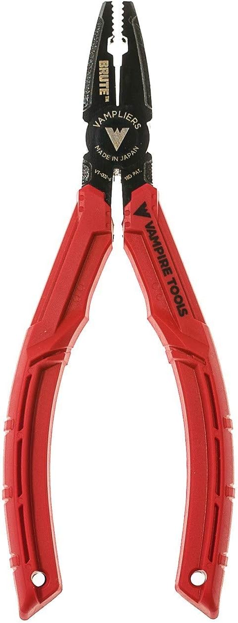 VamPLIERS BRUTE™ 6.25" Screw Extraction Pliers + 8" PRO Linesman Screw Extraction Pliers