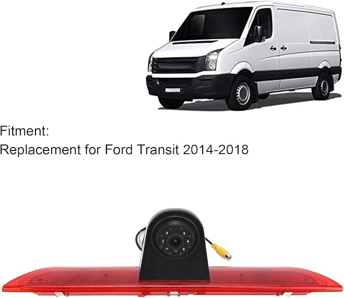 High Mount Brake Light Backup Camera , DC12V 170° View Angle IP67 Replacement for Transit 2014‑2018 , Cameras and Driving Safety , Cameras and Driving Safety , Driving recorder and
