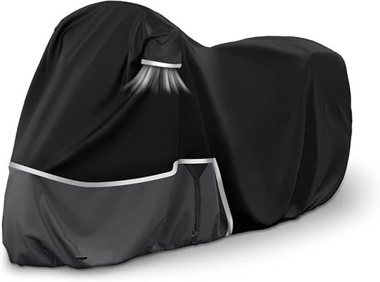 Waterproof Motorcycle Cover Replace for Honda CBR600RR CBR1000RR /CBR500R CBR650R CB1000R Sport/Standard Model, 420D Oxford Cloth Motorcycle Cover for Snow Rain Dust Protection