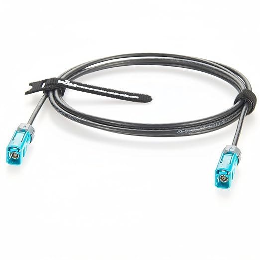 IP67 Waterproof Rosenberger Fakra Z Female to Female RF Coaxial Cable 59Z163-003-Z Vehicle GPS Antenna Cable for GMSL2 & FPD-Link III Camera, ADAS, Embedded Vision Cameras, Infotainment (10M/32.8FT)