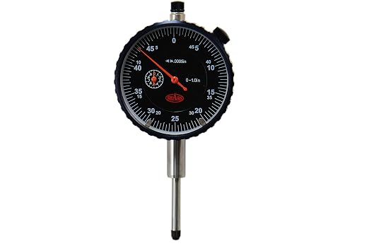 Shars 1" High Precision Dial Indicator, .0005" Graduation 303-3112B P]