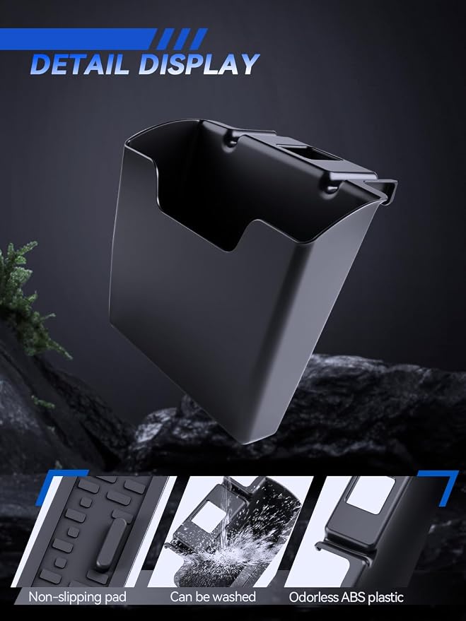 for Crosstrek 2 Pcs Double-Layer Armrest Box Organizer + Hanging Center Console Organizer 2024-2026 Subaru Crosstrek Hybrid/Impreza Accessories Storage Box(Only for 2022-2026 C300)