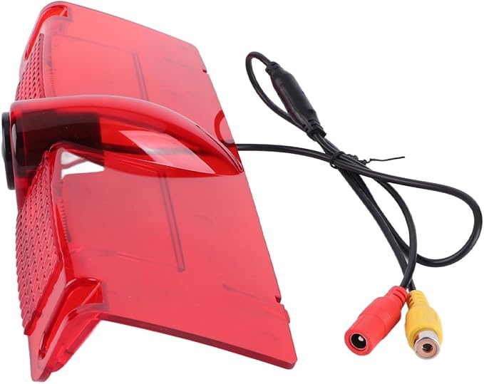 Rear View Camera, Backup Camera for Van 2003-2017 3rd Brake Light Mount, 170° Wide Angle Reverse Camera with No Drill Installation, PC Housing