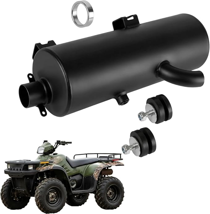 1260715-489 Exhaust Muffler Silencer Replacement | Fit For Polaris Sportsman 500 4X4 1996-2001 & Sportsman 335 1999-2000 | OEM # 1260715-029