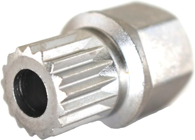 TMAX 33/17Pt Wheel Lock Nut Screw Removal Key Anti-Theft Lugnut Socket S3054 for BMW Vehicles