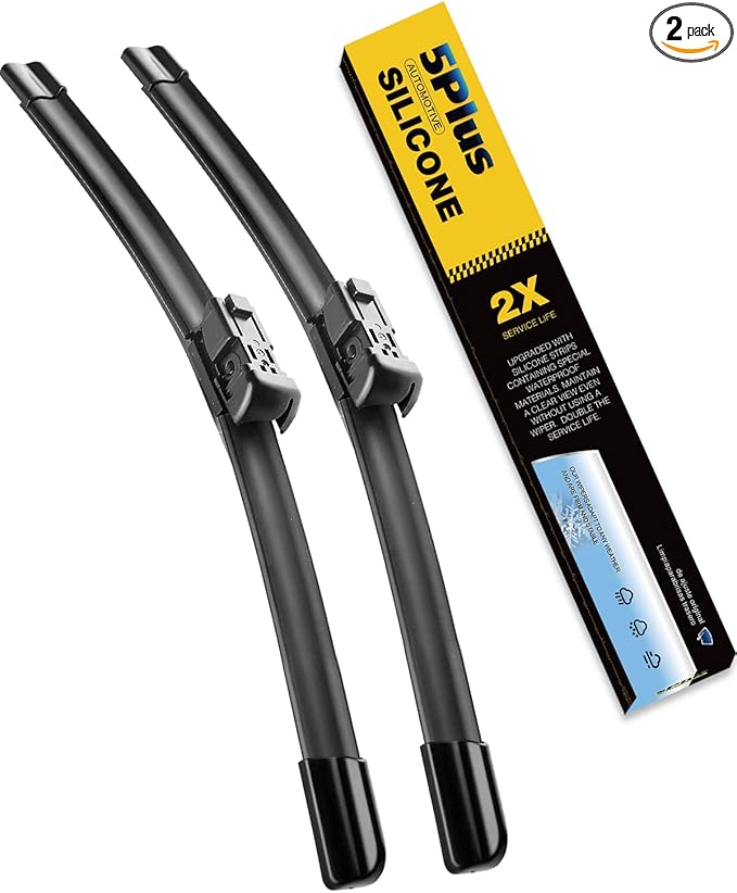 5 PLUS® Silicone Wiper Blades 26 20 Inch Replacement For VOLVO XC60 2017-2010 XC70 2016-2008 S40 S60 S80 2018-2011 C30 C70 13-07,Automotive Replacement Windshield Wipers With Water Repellent