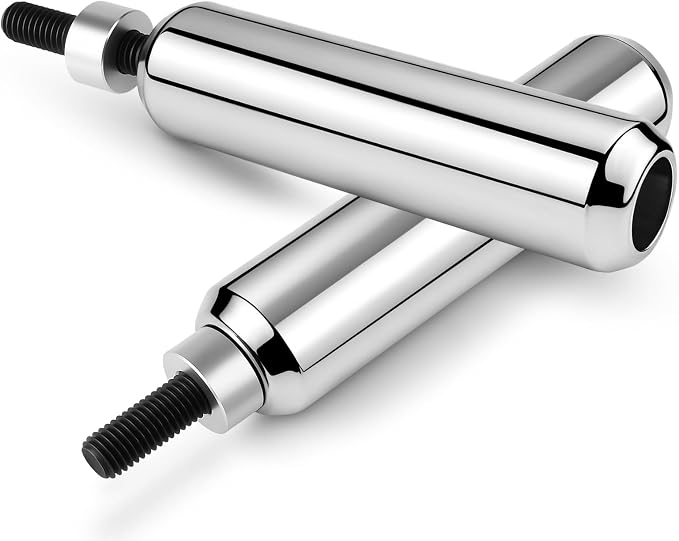 6.5" AL Frame Sliders Motorcycle Falling Crash Protector Guards Fit for Sportster XL883 XL1200 2004-2022(Smooth Style)