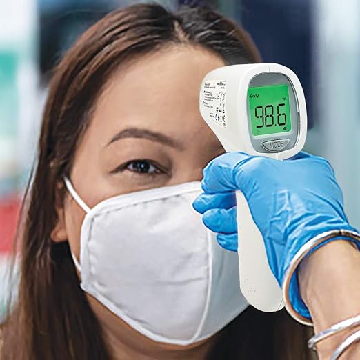 ADC Non-Contact Infrared Trigger-Style Screening Thermometer, Adtemp 433, White