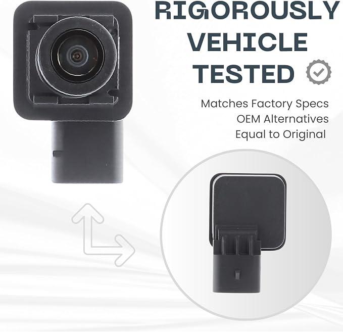 Backup Camera Replaces for 2018 2019 2020 Ford F150 Crew/Extended/Regular CAB OE Part # JL3Z19G490M JL3Z19G490B JL3Z19G490L