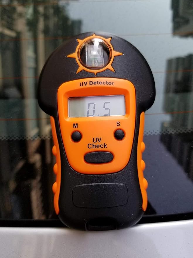 UV Detector for Measuring Sun Light UV Level - Portable Handheld Sun Light UV Detector (3A)