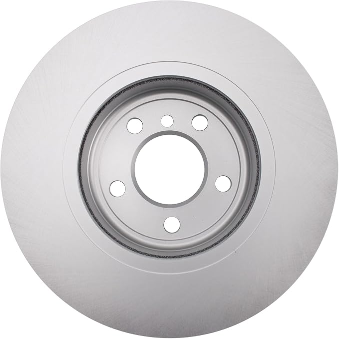 TRQ Front Brake Rotor Set G Coated Vented Compatible with 2004-2010 BMW X3