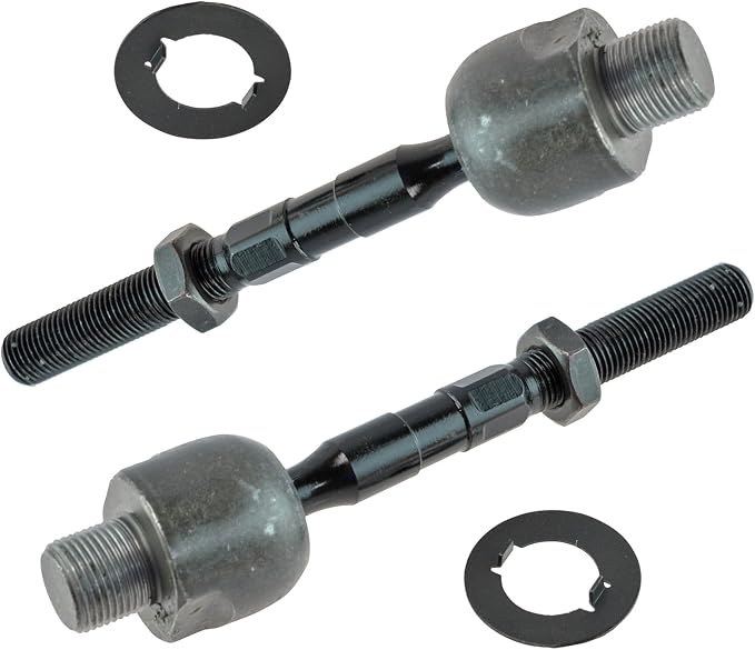 TRQ Front Inner Tie Rod Set 2 Piece Compatible with 2009-2013 Mazda 6