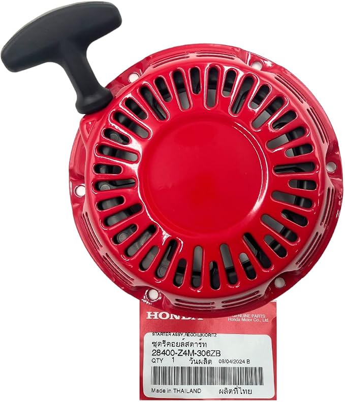 KINDZA Genuine Recoil Starter 28400-Z4M-306ZB Rewind Starter for Honda GX120 GX160 GX200 Replacement Part for 28400-Z4M-306