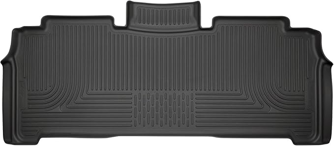 Husky Liners Weatherbeater Floor Mats | Fits 2017-2026 Chrysler Pacifica, 2020-2026 Chrysler Voyager | 2nd Row, 1-pc Black - 14011HUL