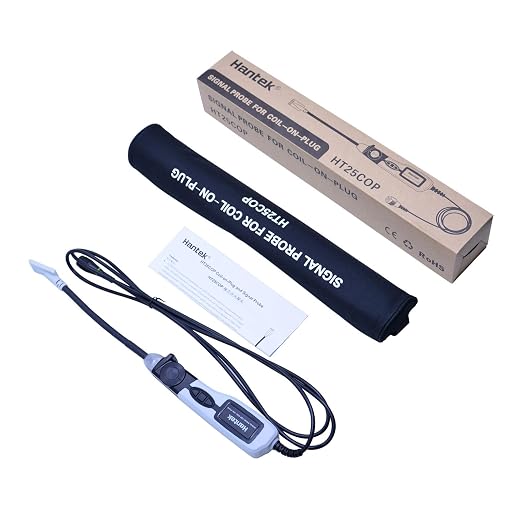 Hantek HT25COP Signal Probe Coil-on-Plug Ignition Waveform of Automobile Engine, Compatible with Normal Oscillscope