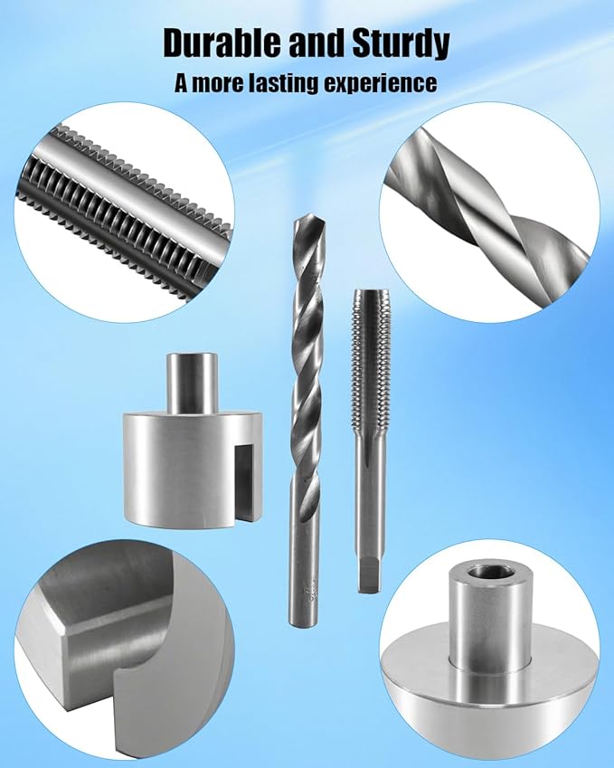Crankshaft Drilling Pin Fixture Tool Balancer Bolt Fit for Chevrolet 348 409 Chevrolet Inline 283 216 235 261 230 250 GMC 248 270 302 Chevrolet 153 4-cylinder Mercruiser SBC 265 327