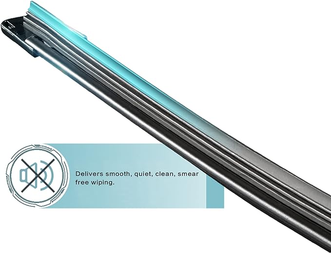 MOTIUM Perfect fit Premium All-Season Windshield Wiper Blades, fit for BMW 3 series 2012-2023 (Set of 2)