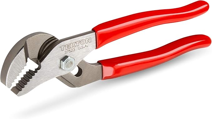 TEKTON 7 Inch Groove Joint Pliers (1 in. Jaw) | 37523 | Made in USA
