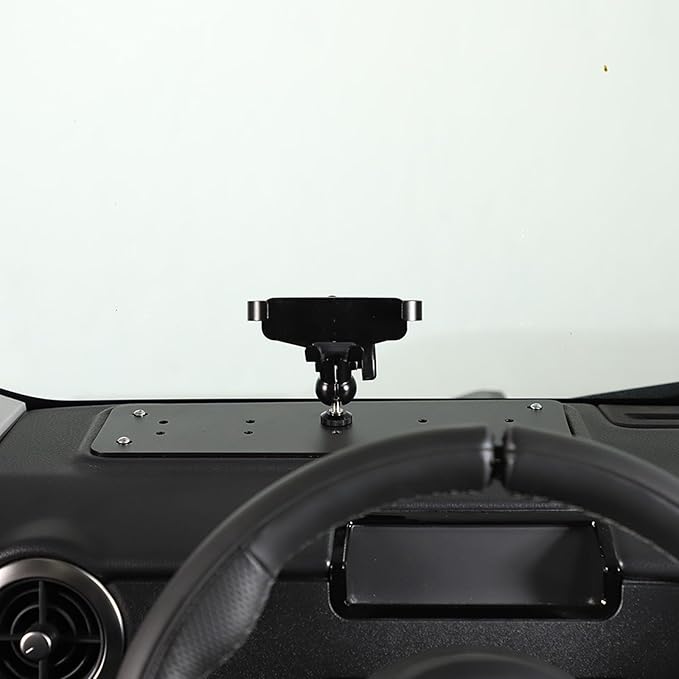 Car Central Control Multi-Function Phone Bracket Compatible with Ineos Grenadier 2020-2026 Dash Panel Cell Phone Holder Insert Accessories (Type B, Style B)