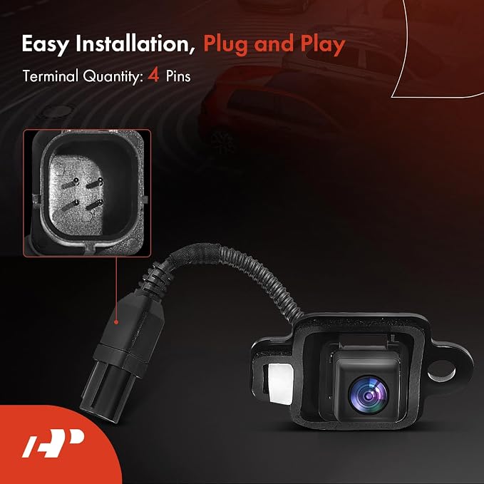 A-Premium Rear View Backup Camera Compatible with Lexus | Parking Camera for 2011 2012 2013 2014 CT200h - Replace# 8679076010