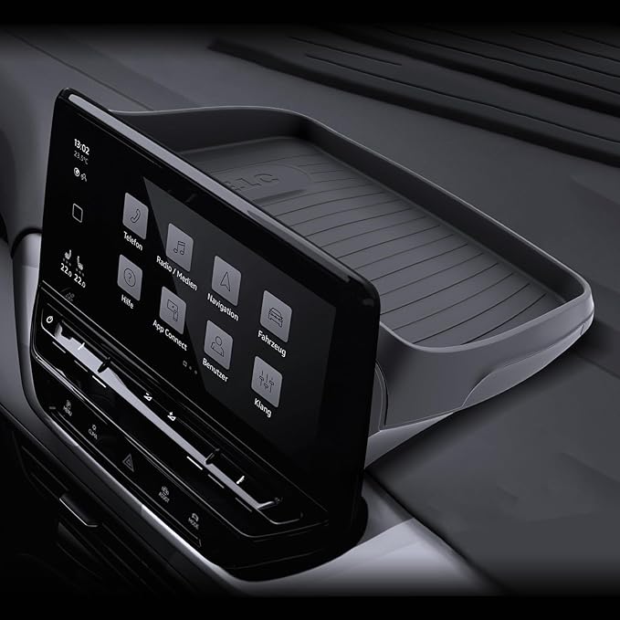 for Audi Q5 Dashboard Console Organizer 2021-2025 Audi Q5/Q5L/A5/S5 & 2020-2025 Audi A4L/A4/S4 Accessories Behind Screen Organizer Storage Box Console Dash Tray