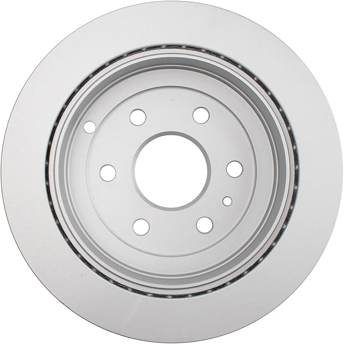 TRQ Rear Brake Rotors Set Vented Premium G-Coated Compatible with 2008-2017 Buick Enclave 2009-2017 Chevrolet Traverse 2007-2016 GMC Acadia 2017 Acadia Limited 2007-2010 Saturn Outlook