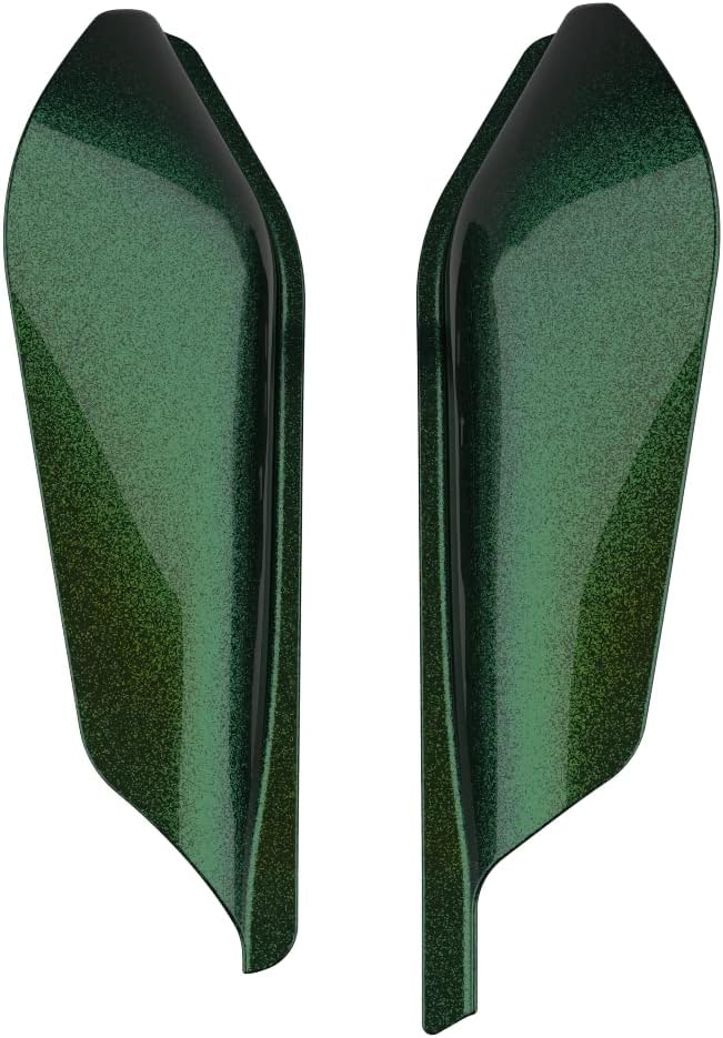 Advanblack 2024 RG Mid Frame Air Deflectors Compatible for Harley Touring Street Glide, Road King, Electra Glide, 2009-2025(Hard Candy Chameleon)