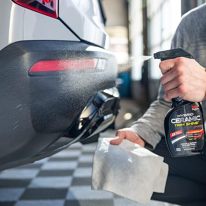 Stoner Car Care 92333 Hybrid Ceramic Trim Shine – Restores Faded Plastic and Vinyl to OEM Finish, Long Lasting Water-Based UV Protection for Interior & Exterior Trim – 16 fl oz