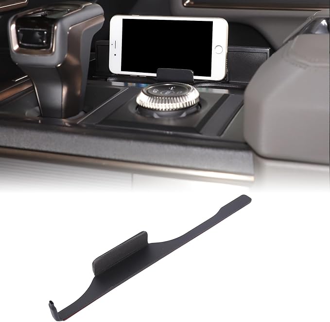 Yinanlutos Cup Holder Insert Organizer Tray Compatible with Hummer EV Pickup SUV 2024 2025 2026 Accessories Center Console Cup Holder Expand for Phone and Glasses 1PCS