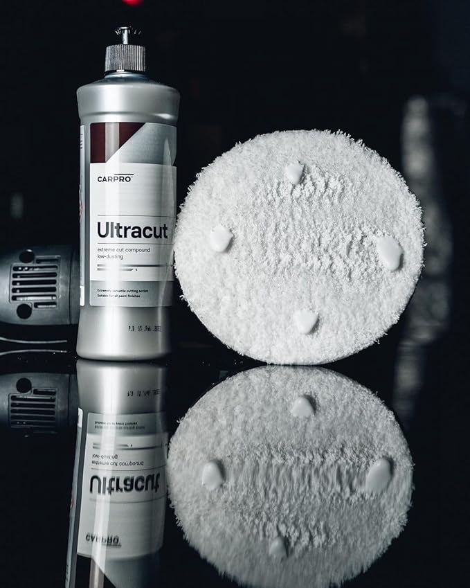 CARPRO UltraCut - Liter - Extreme Cut Compound, Low Dusting, Minimal Hazing, for Rotary or DA Polishing with Long Work Time