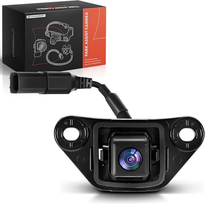 A-Premium Rear View Backup Camera Compatible with Lexus | Parking Camera for 2013-2014 ES300h, 2013-2014 ES350 - Replace# 8679033090