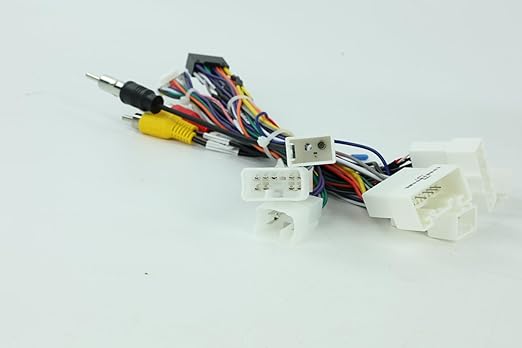 Car Radio Wiring Harness for Toyota Tundra&Sequoia 2014-2018, Aftermarket Stereo Wire Harness with CANBUS Box Support for JBL, Backup Camera