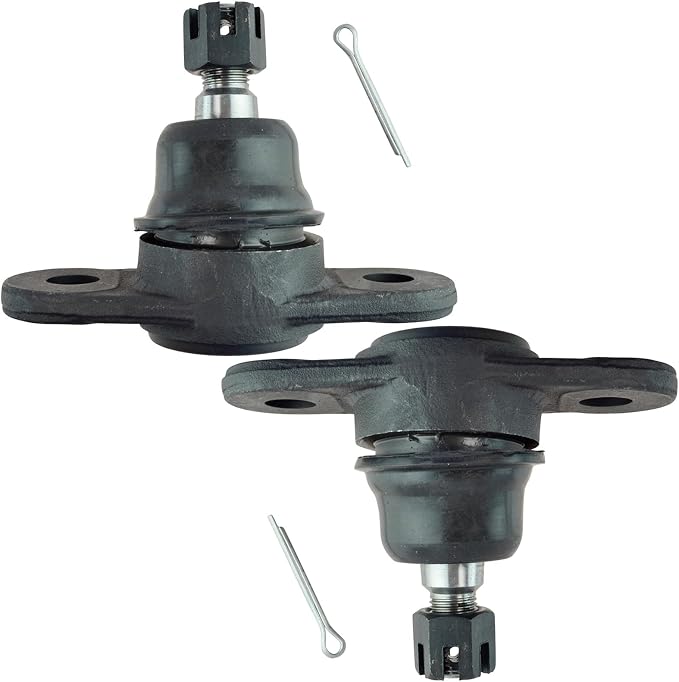TRQ Front Lower Ball Joint Set Compatible with 2006-2011 Hyundai Accent Kia Rio Rio5