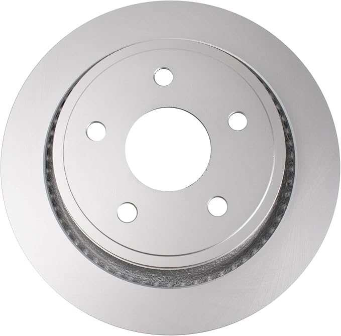 TRQ Rear Brake Rotor Set G Coated Vented Compatible with 2007-2009 Chrysler Aspen 2004-2009 Dodge Durango 2002-2010 Ram 1500 2011-2018 Ram 1500 2019-2023 1500 Classic