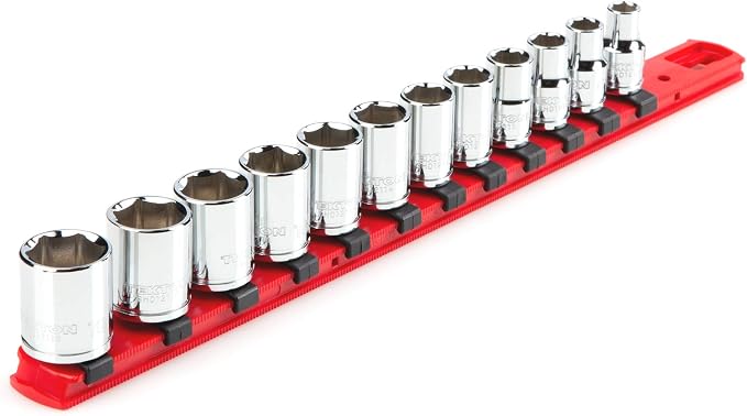 TEKTON 3/8 Inch Drive 6-Point Socket Set, 12-Piece | SHD91102