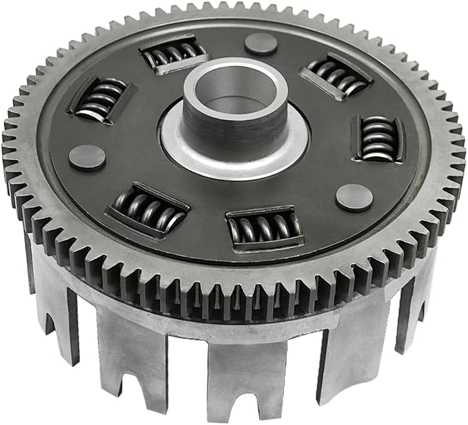 Clutch Assembly & Basket Kit Complete Gasket Compatible with Yamaha Warrior 350 Big Bear 350 4x4 Big Bear 350 2x4 Kodiak 400 Raptor 350 Moto-4 350 1987-2013