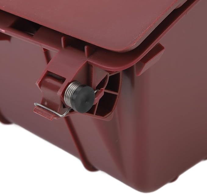 Acouto Dashboard Interior Storage Box for Vigo 20042014, Large Capacity, Material, (Red)