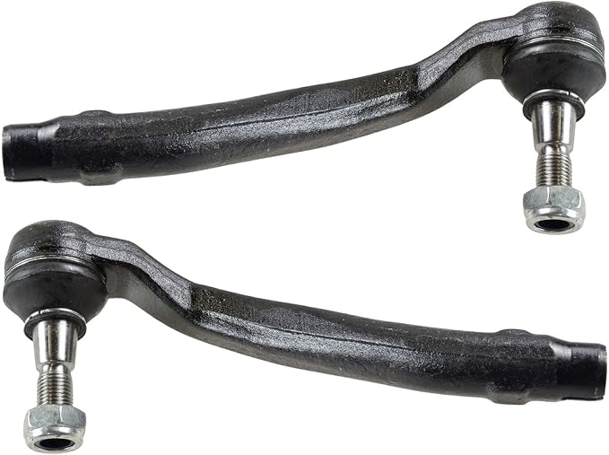 TRQ Outer Driver and Passenger Side Tie Rod Set 2 Piece Compatible with 1998-2003 Mercedes-Benz ML320 1999-2001 ML430 2000-2003 ML55 AMG 2003-2005 ML350 2002-2005 ML500