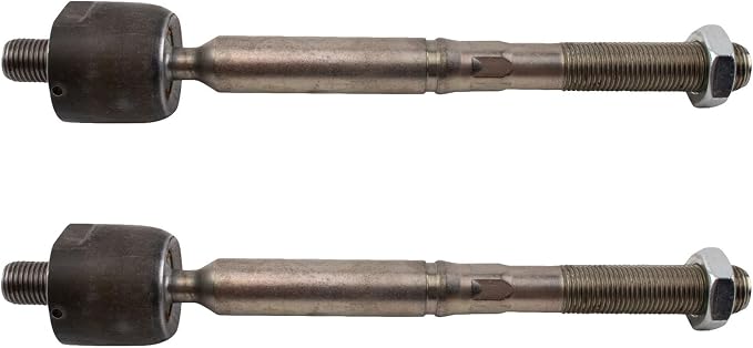 TRQ Front Inner Tie Rod Set 2 Piece Compatible with 2011-2014 Chrysler 300 11-17 Dodge Charger
