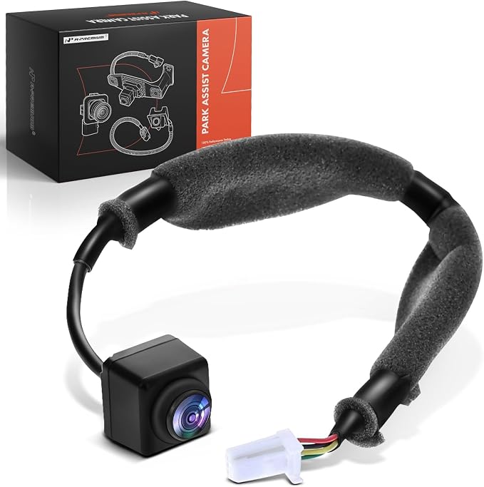 A-Premium Park Assist Camera Rear View Backup Reverse Camera Compatible with Select Nissan, Infiniti Models - 2013-2016 Pathfinder, 2014-2015 QX60, 2013 JX35 - Replace# 284423JA1A