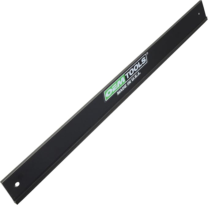 OEMTOOLS 25357 Straight Edge 24", Machinist Tool, Made in USA, Precision Ground ±0.001" for Engine Block Inspections, Cold Rolled Steel Straight Edge