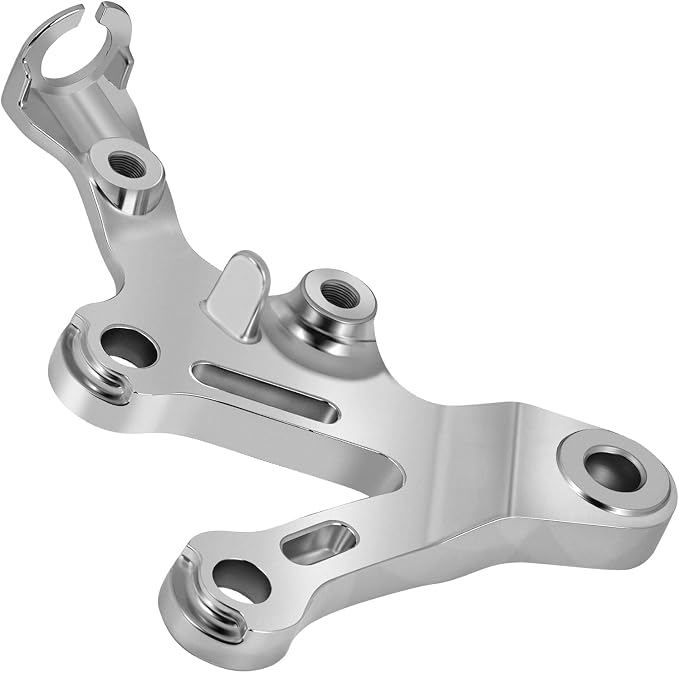 Right Footpeg Bracket For Kawasaki Ninja ZX-6R ZX600 Ninja ZX-9R ZX900 1998-2003 ZZR 600 2005-2008 35011-1875